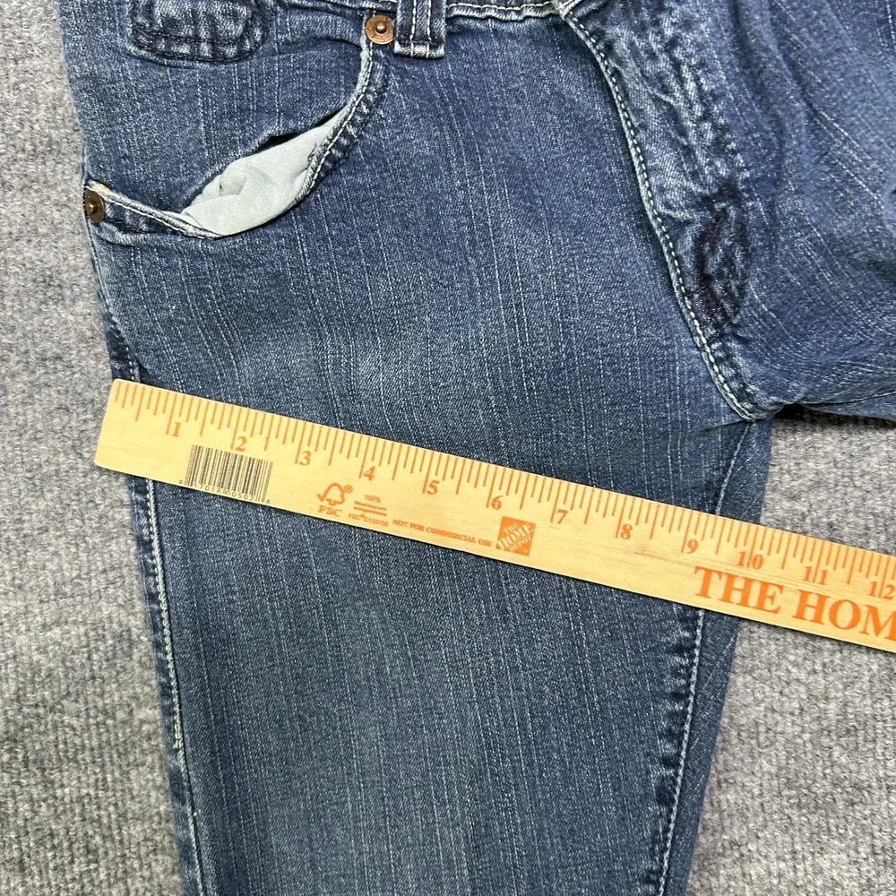 Levi's 504 Low Skinny Jeans Men's Blue‎ Denim Pockets Classic Zip Fly - 31x33